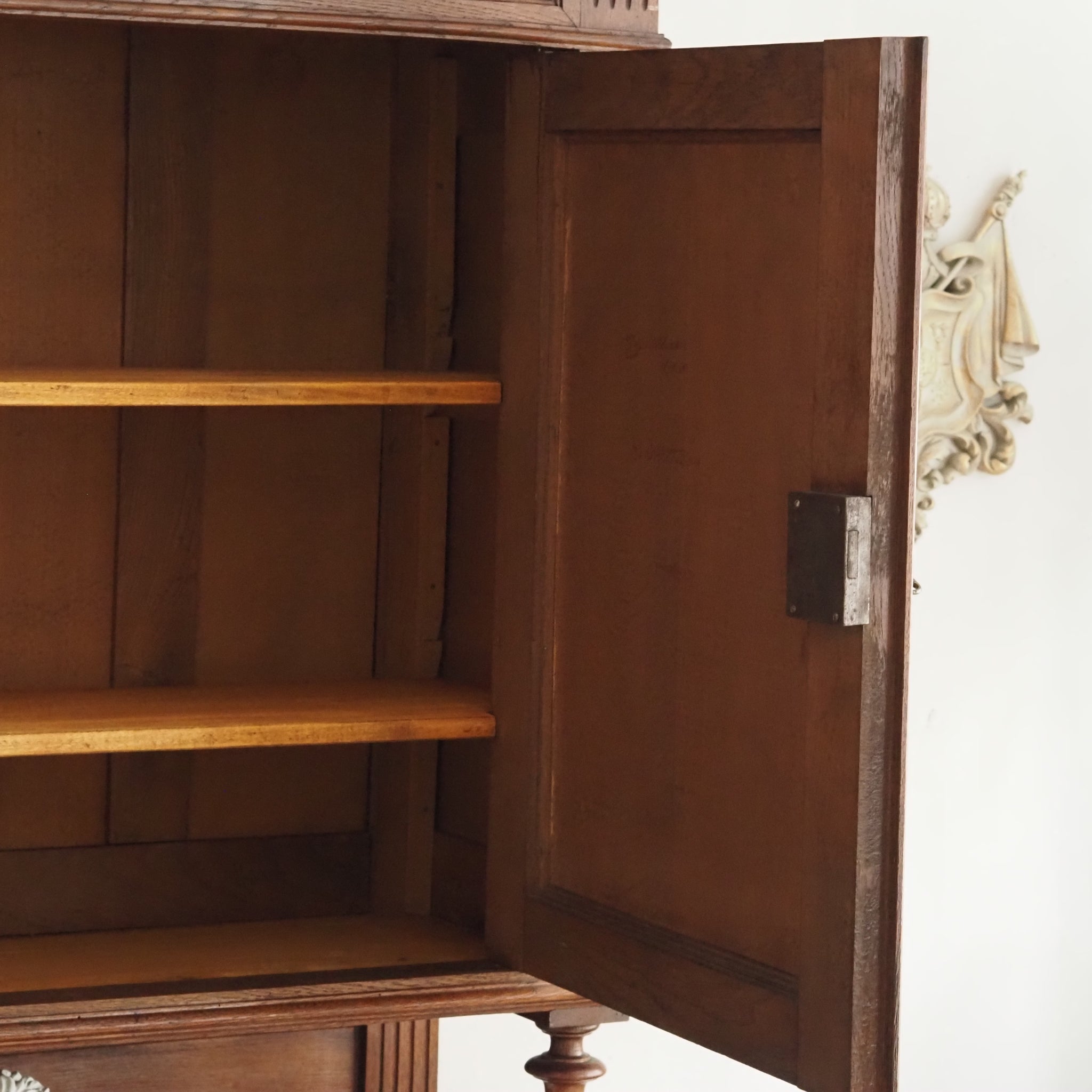 Antikes französisches Gründerzeit Buffet - Vintage Buffetschrank Eiche