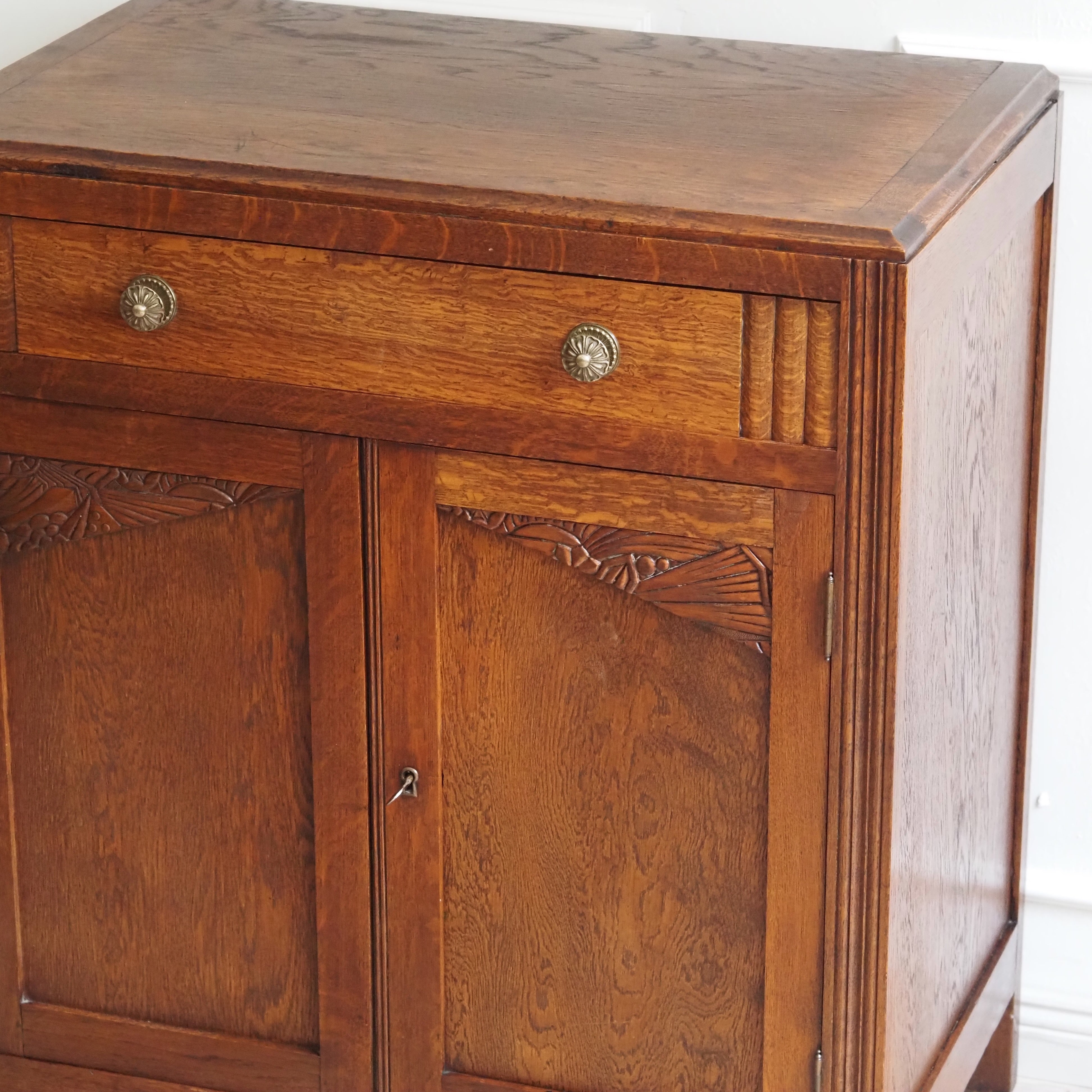 Art Déco Kommode Eiche um 1930