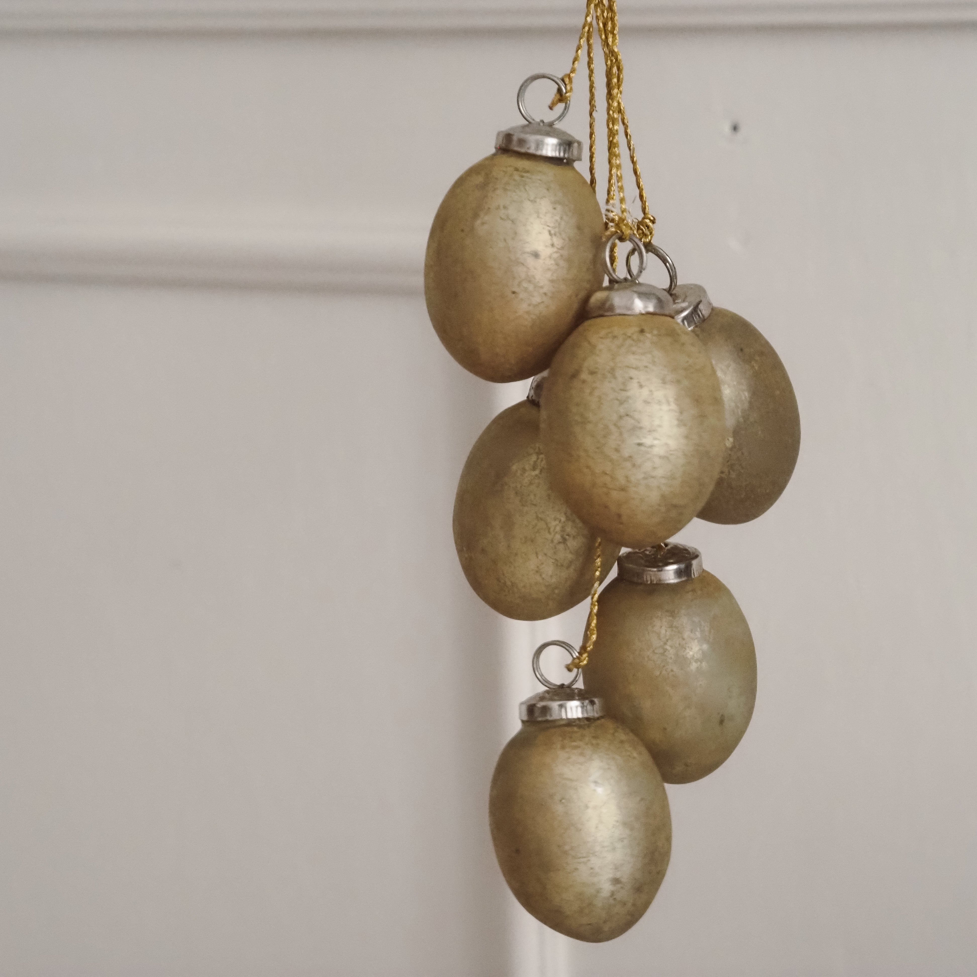 Glaseier Bündel · Altgold · saisonaler Anhänger
