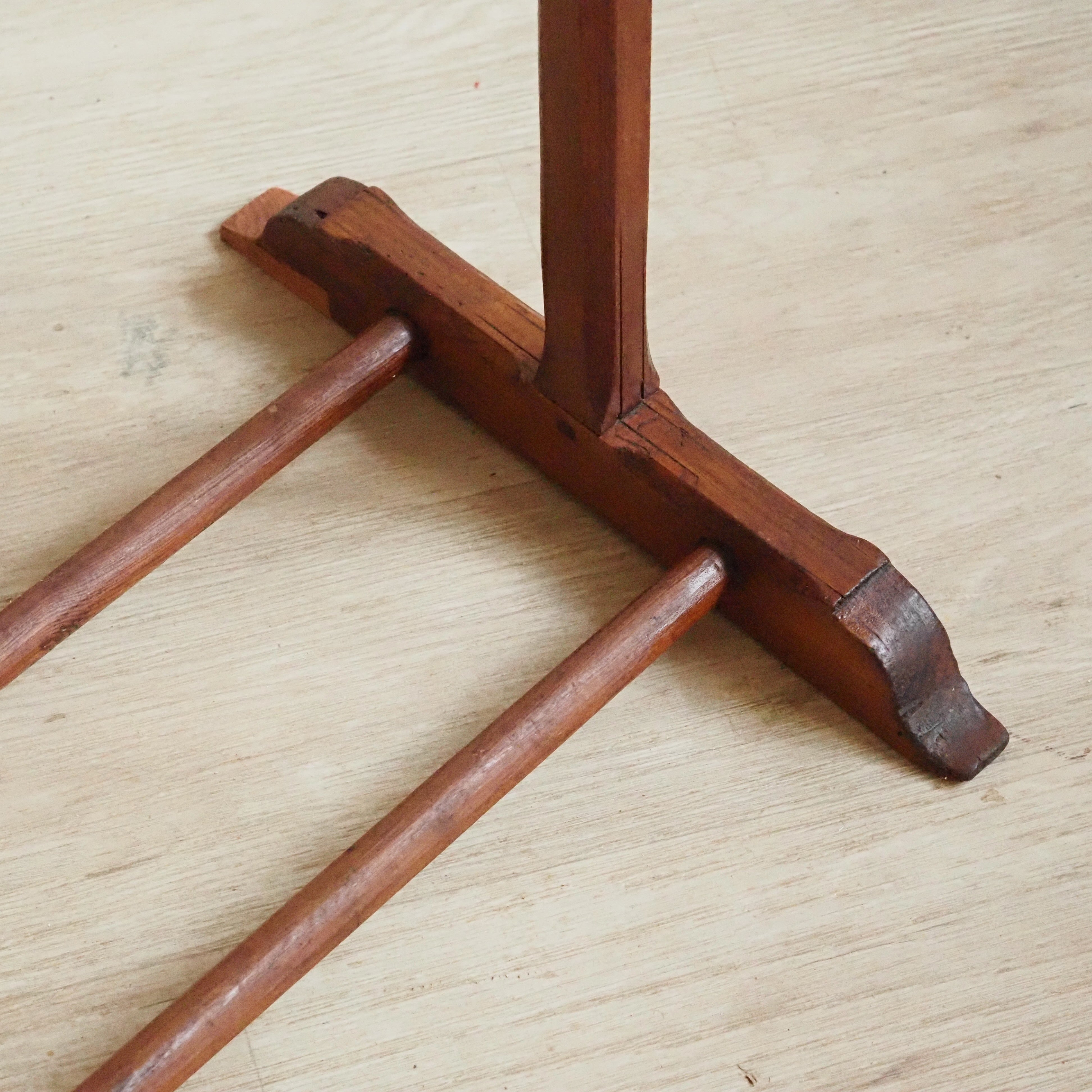 Antiker Handtuchhalter Buche um 1900