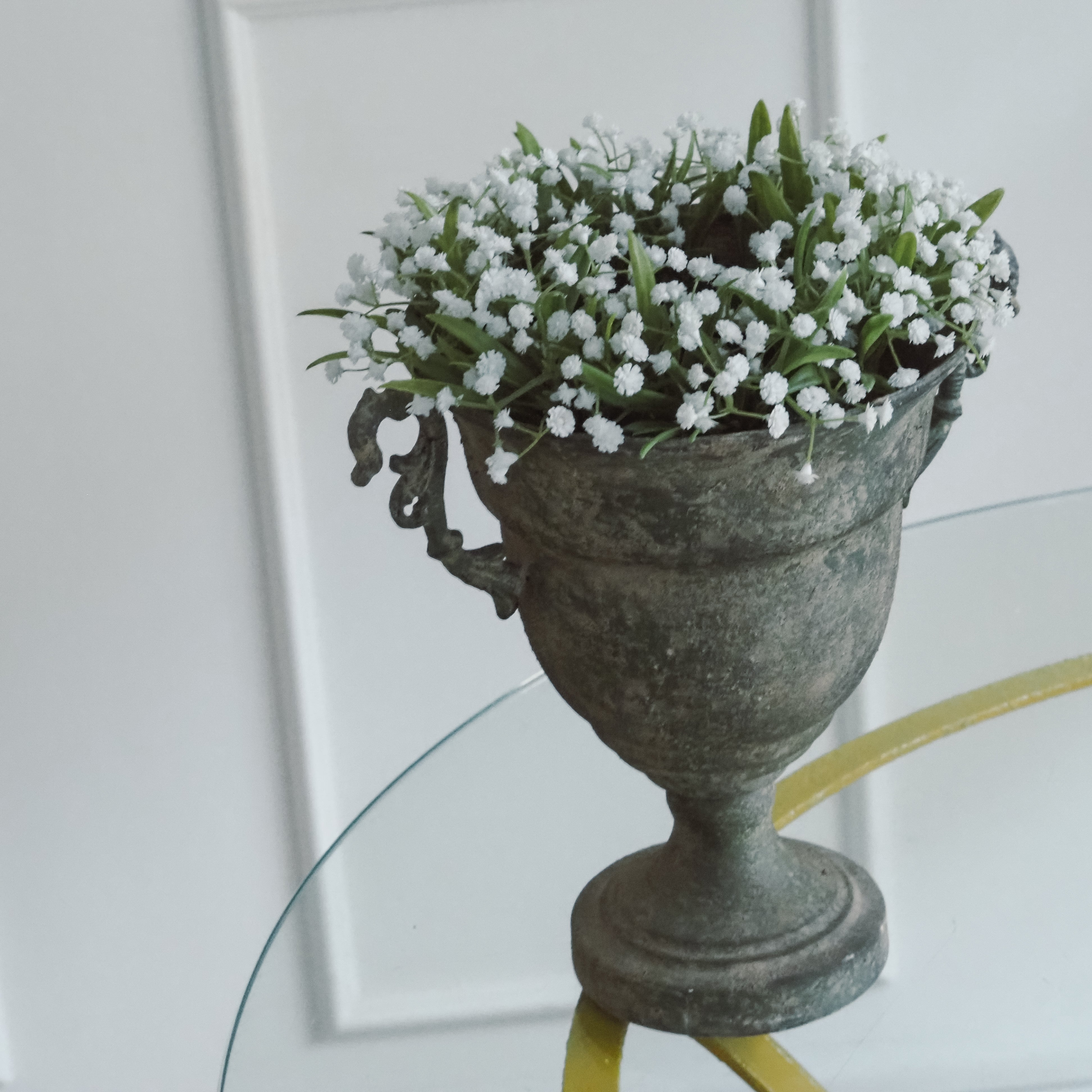 Gypsophila-Kranz · floraler Ring · weiß · klassische Floristik