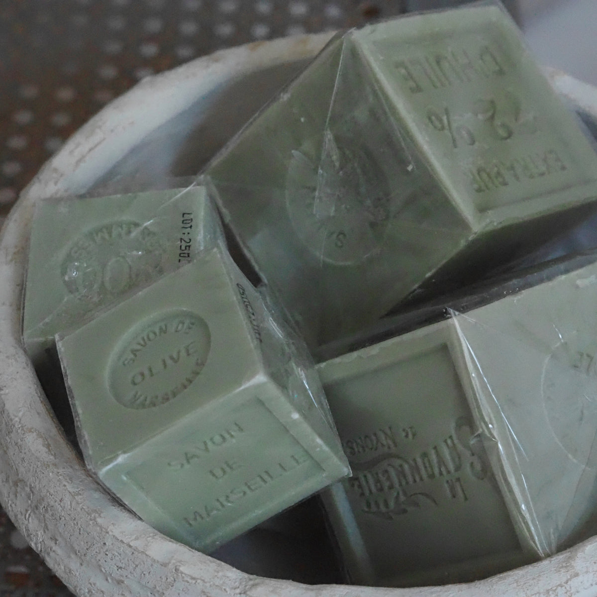 Savon de Marseille Würfel · Grüne Olivenseife 72 %