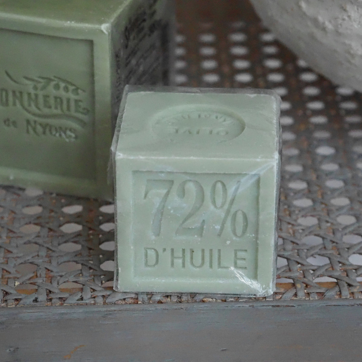 Savon de Marseille Würfel · Grüne Olivenseife 72 %