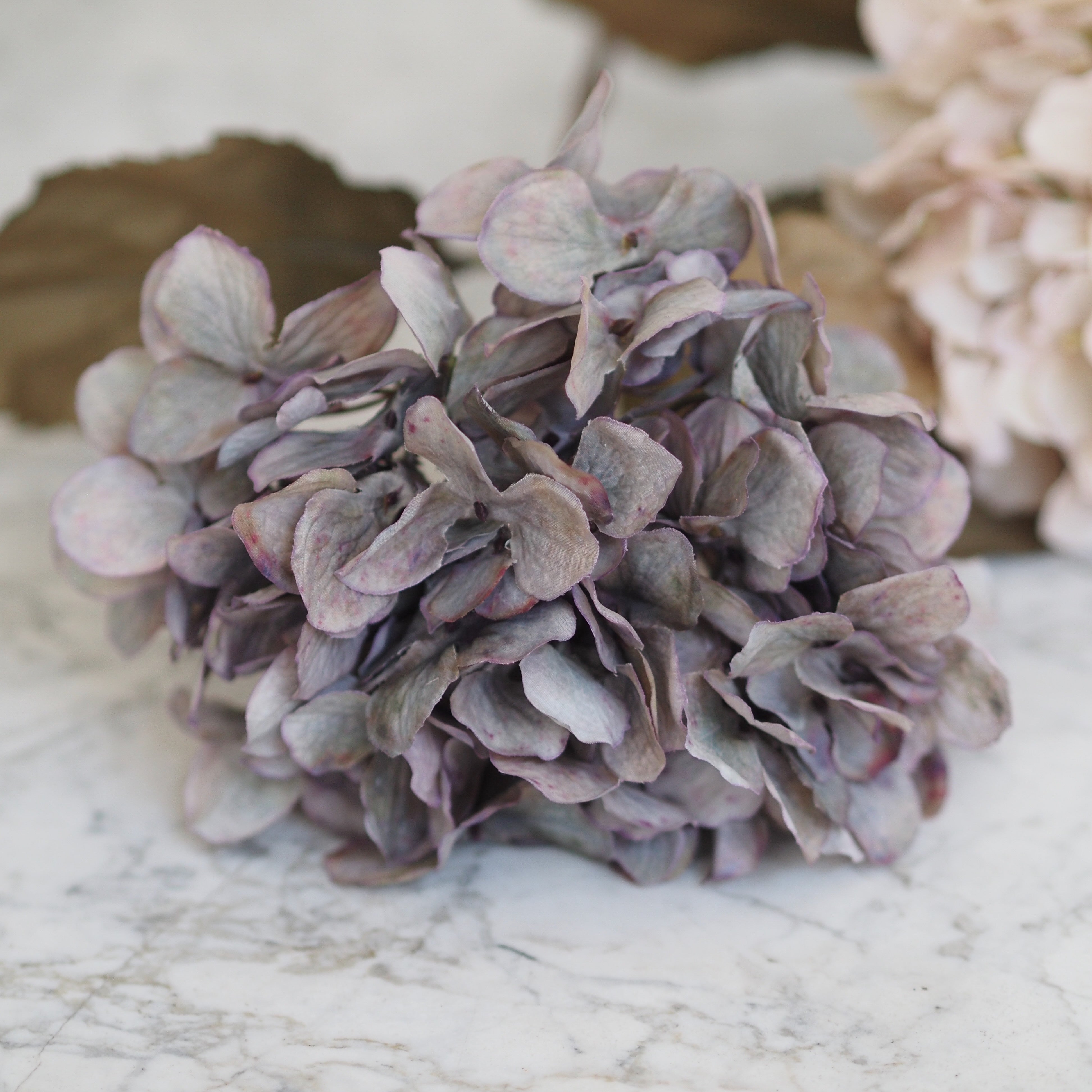 Dekozweig Hortensie · botanisch inspiriert / Floristikobjekt