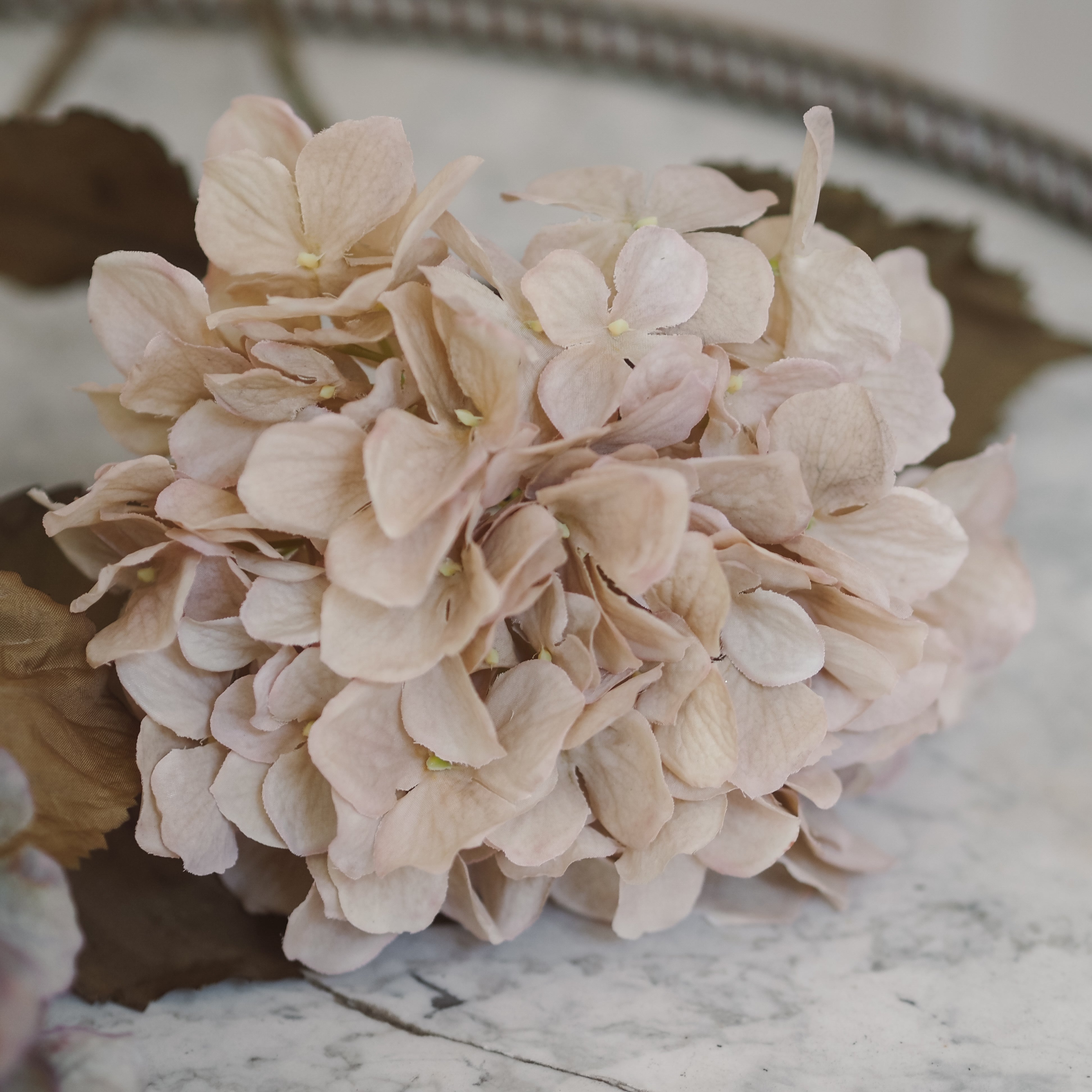 Dekozweig Hortensie · botanisch inspiriert / Floristikobjekt