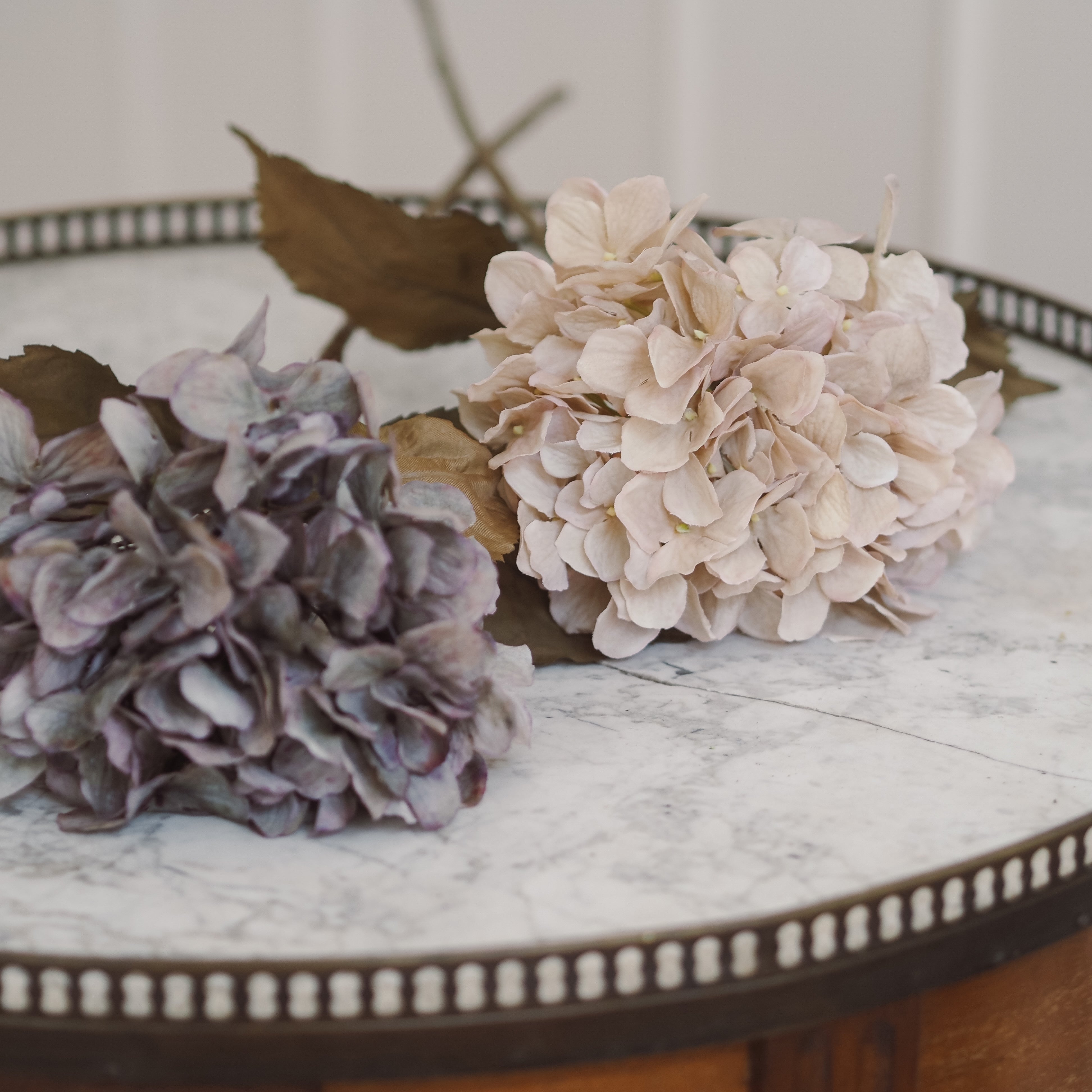 Dekozweig Hortensie · botanisch inspiriert / Floristikobjekt