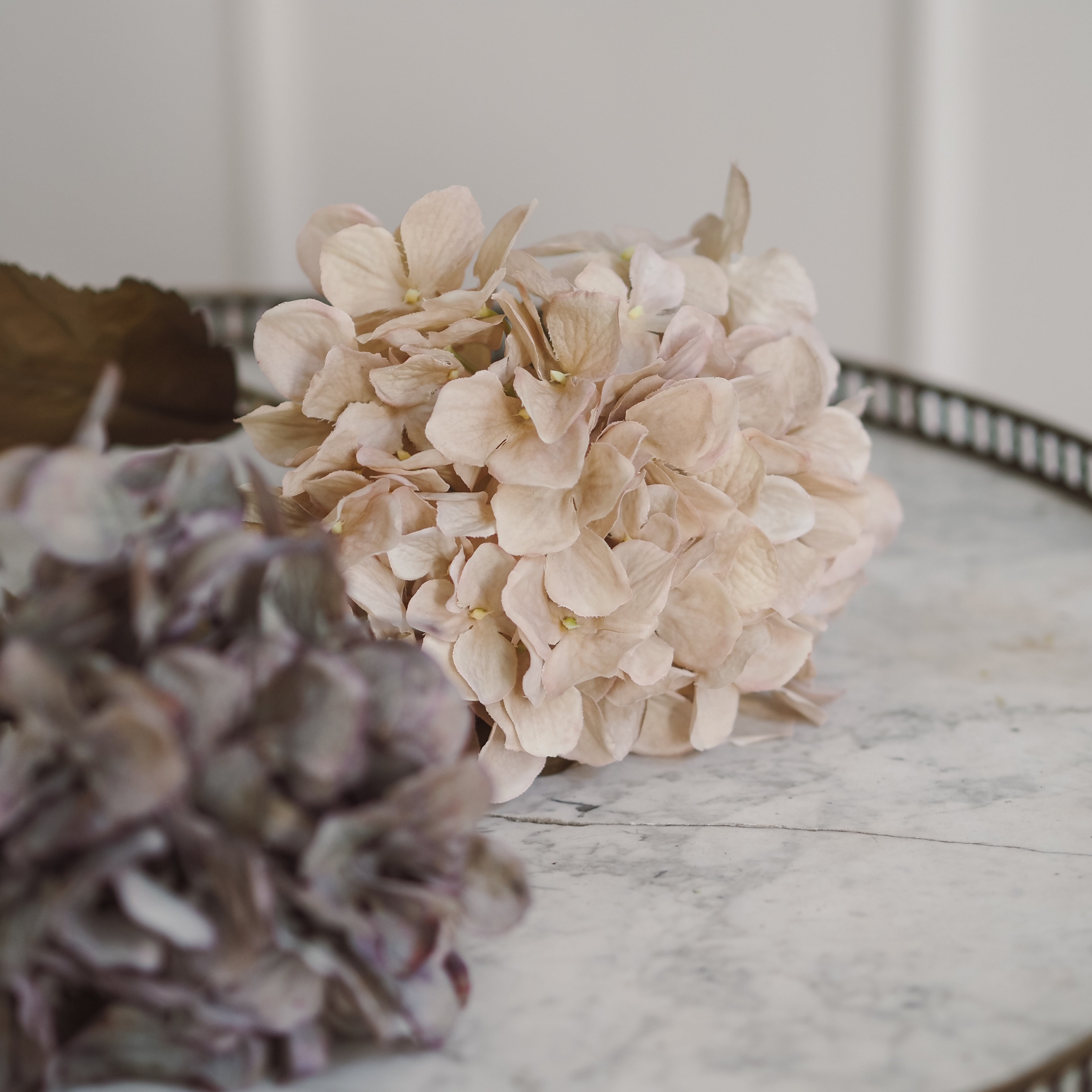 Dekozweig Hortensie · botanisch inspiriert / Floristikobjekt