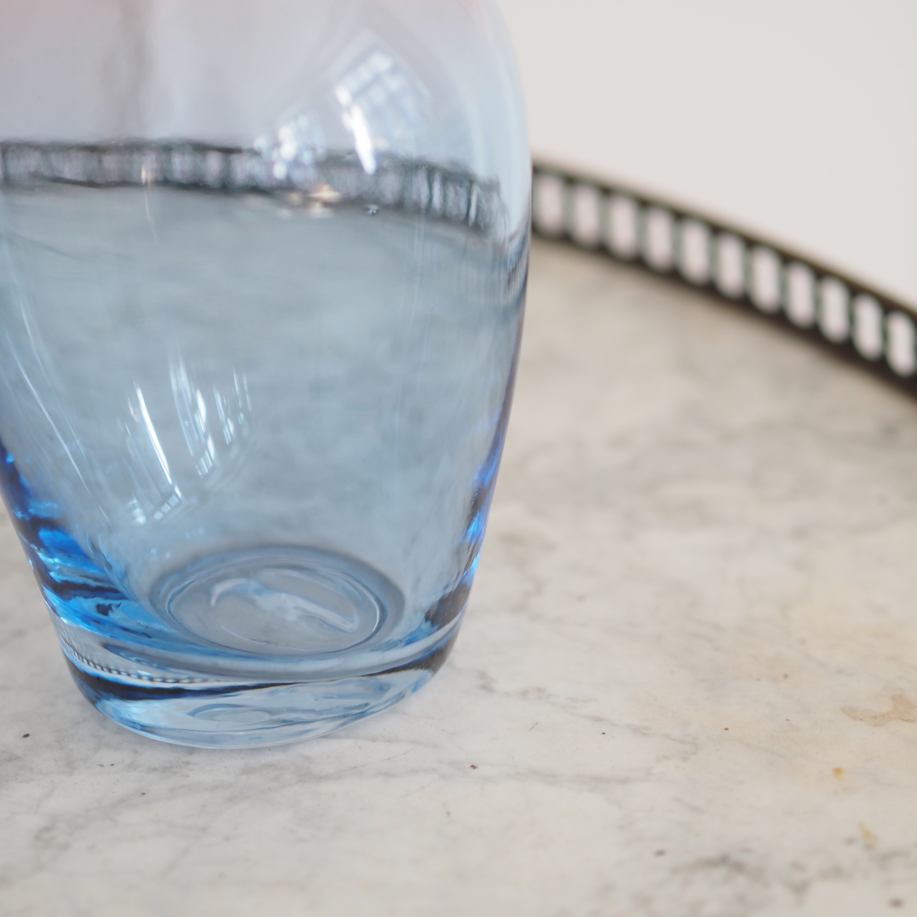 Glasvase Ombré · farbiges Dekorglas für Einzelblüten