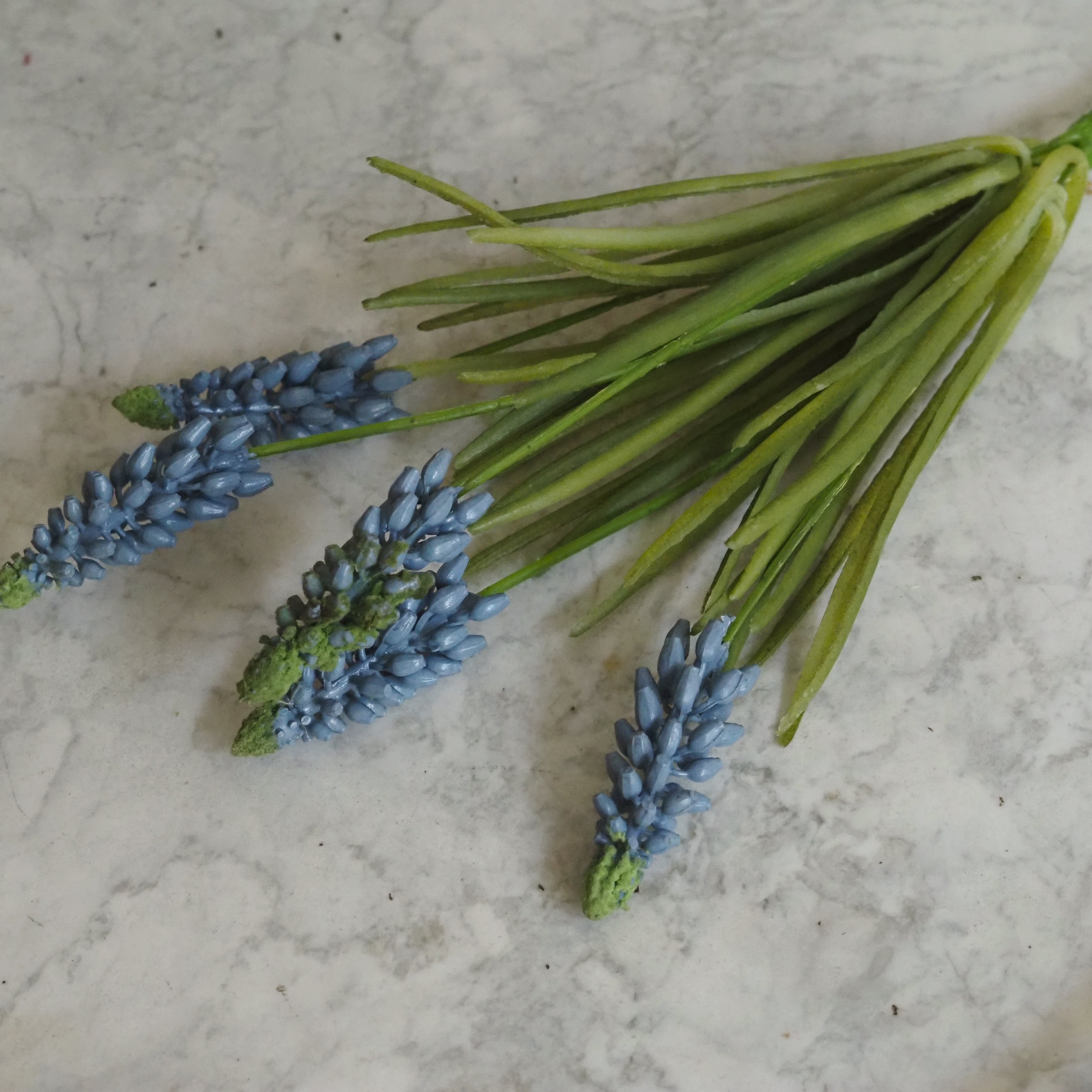 Muscari Zweig · künstliche Traubenhyazinthe in Blau
