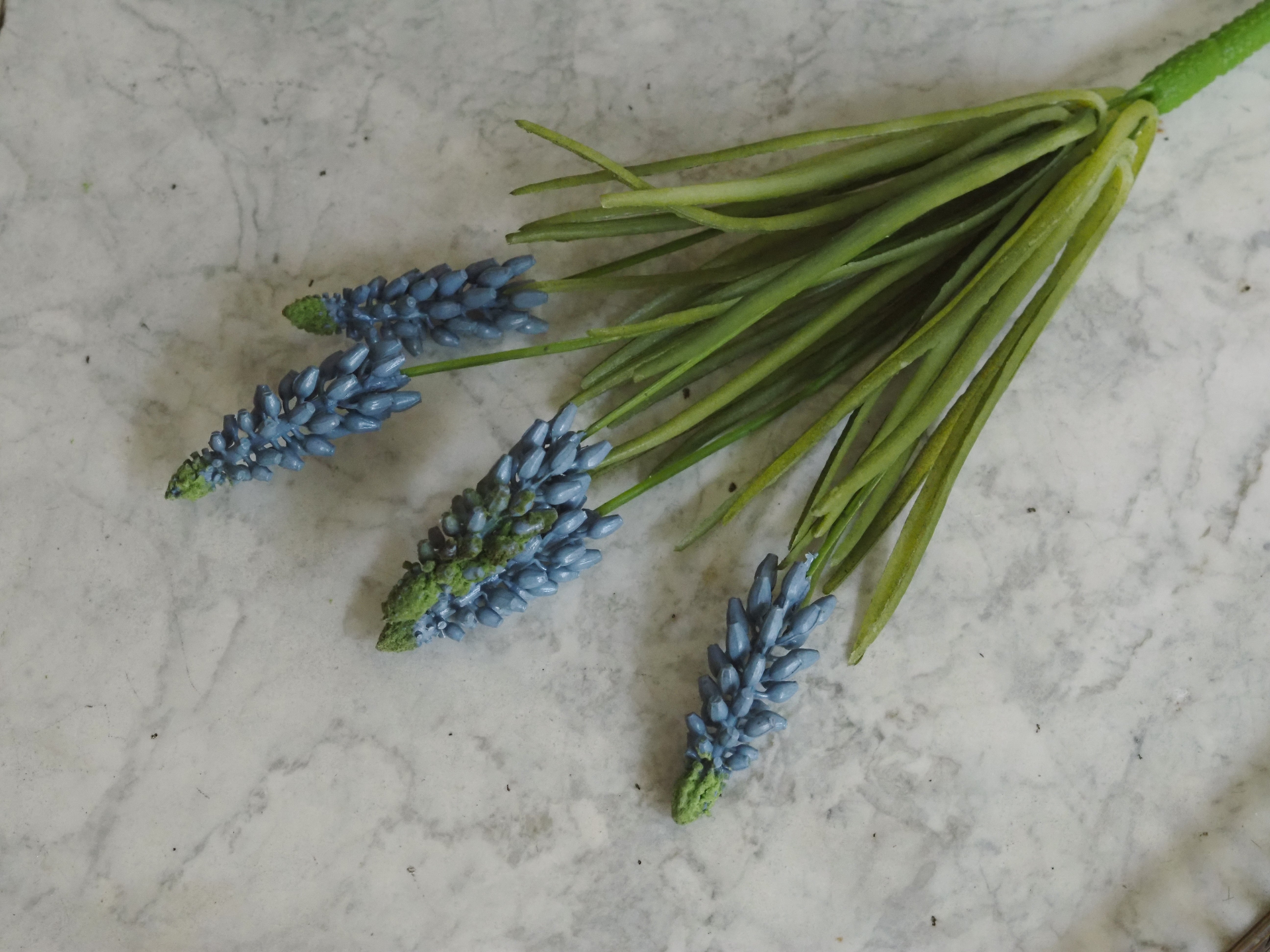 Muscari Zweig · künstliche Traubenhyazinthe in Blau