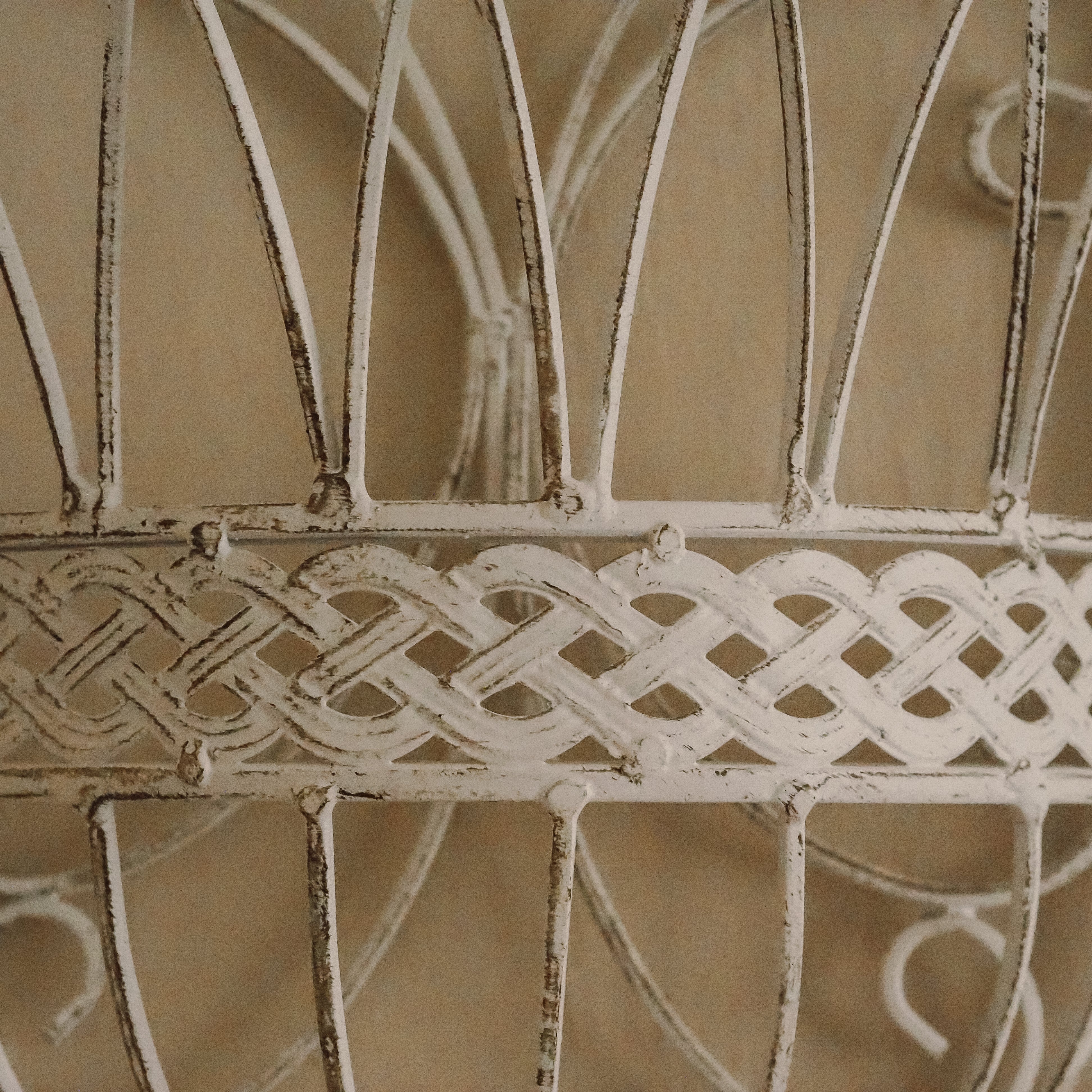 Futterraufe Wandkorb weiß · Set aus 2 · französischer Landhausstil