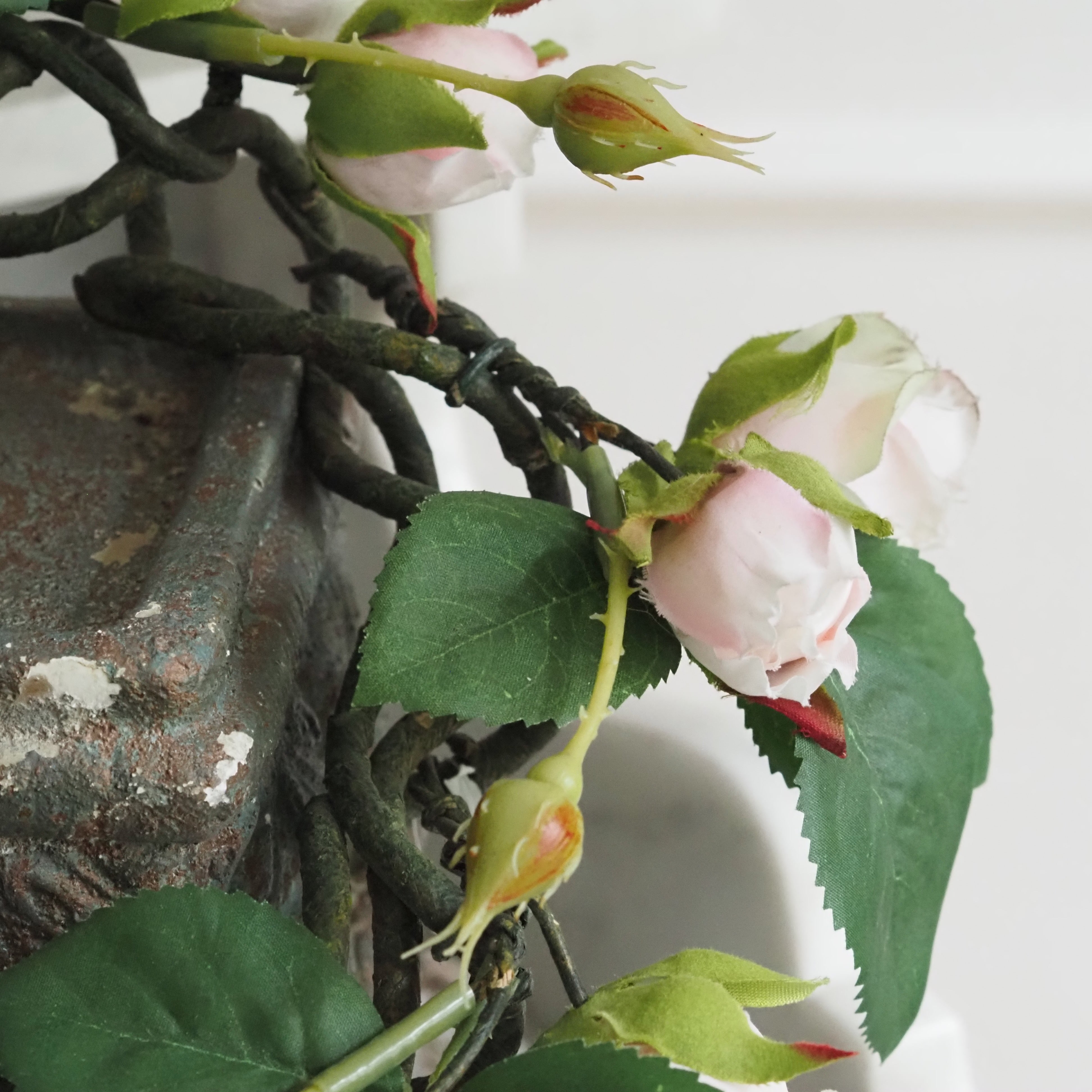 Rosenkranz · floraler Dekokranz mit Rosenblüten