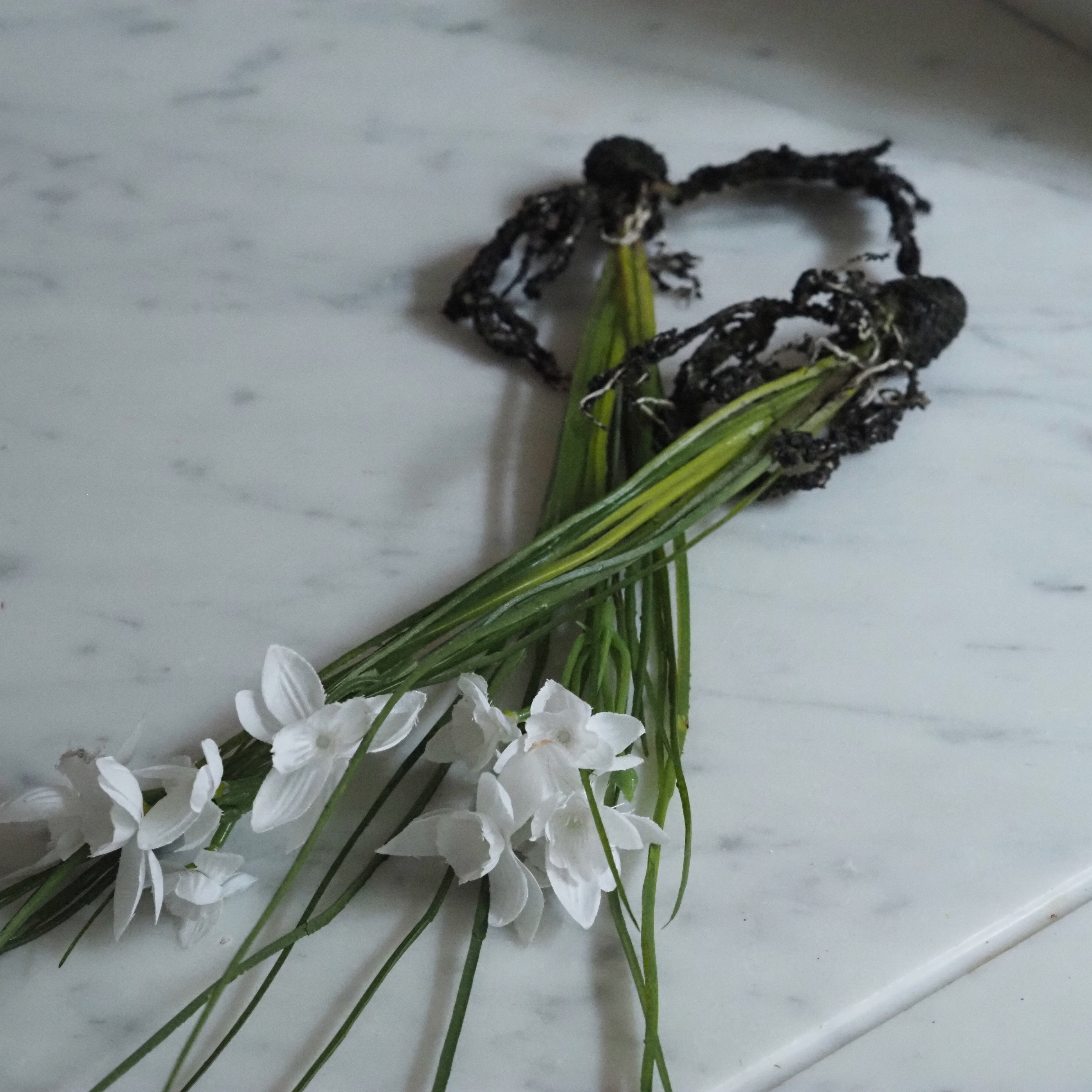 Schneeglöckchen Zweig Set · Frühlingsdekoration für Glasgefäße
