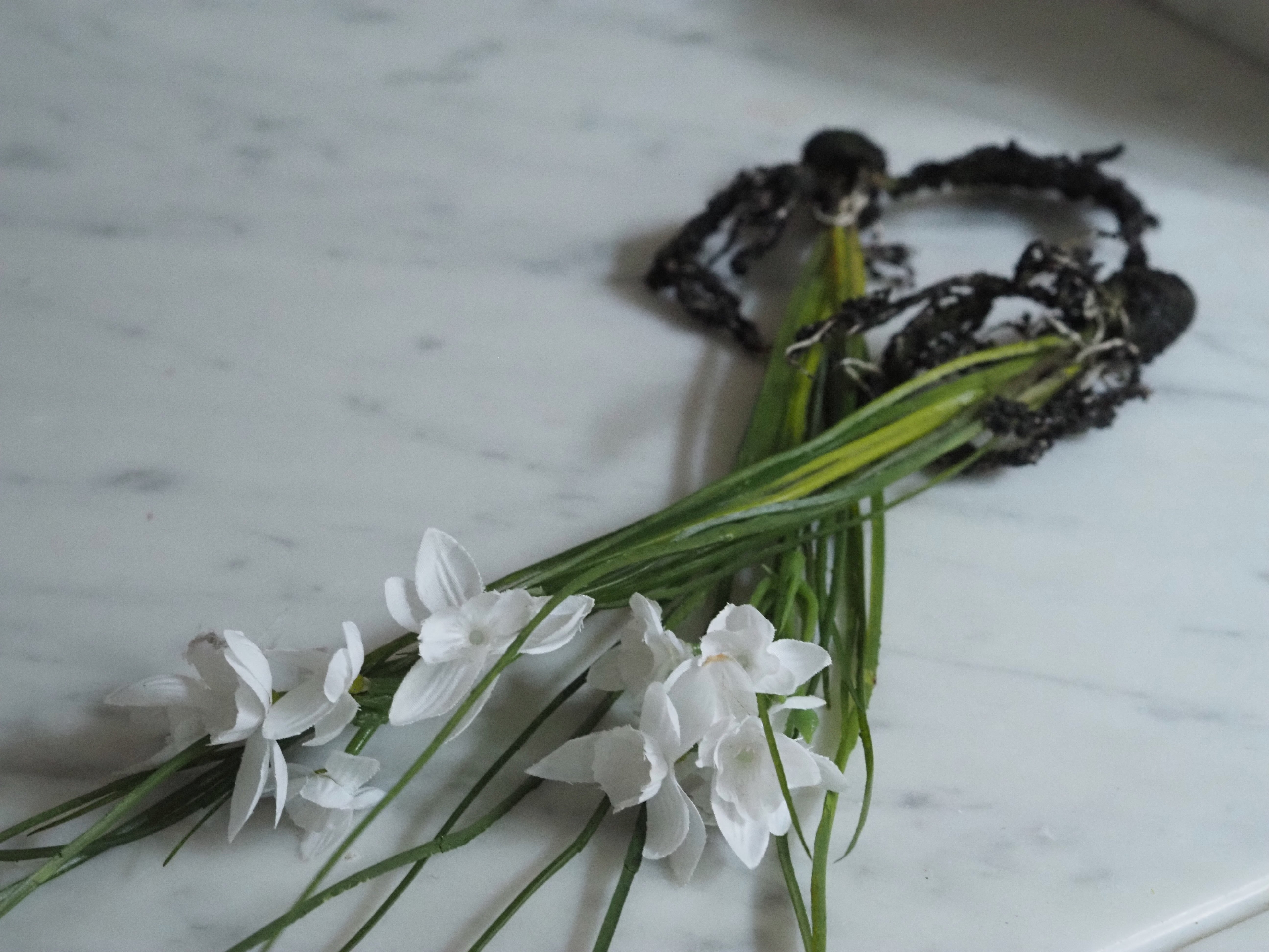 Schneeglöckchen Zweig Set · Frühlingsdekoration für Glasgefäße