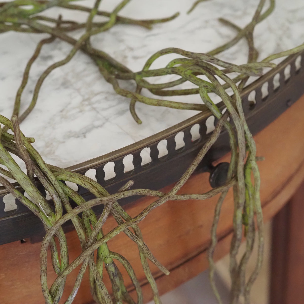 Seegrasbund Grünbraun · Hängehalme Bodenvase Naturoptik