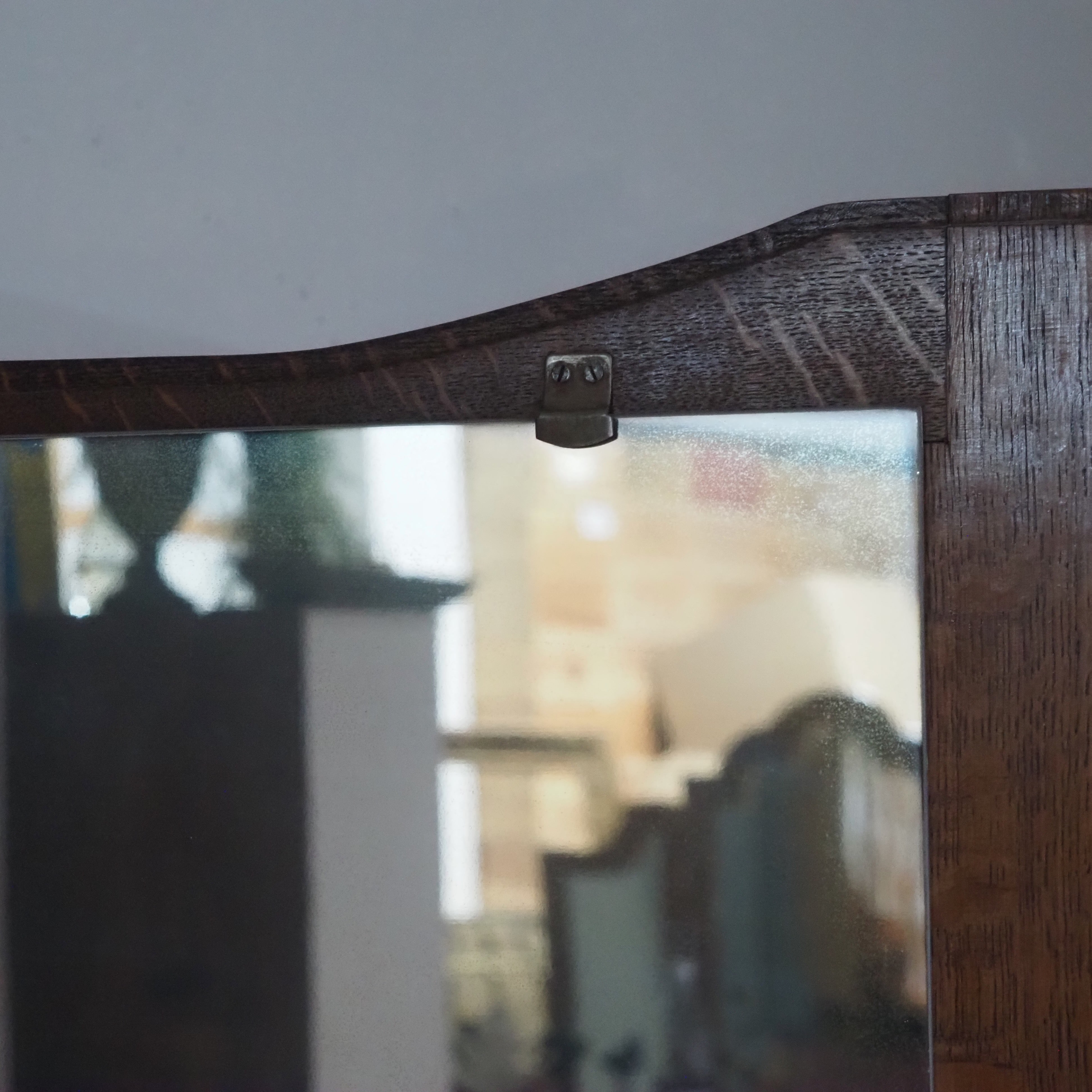 Kleiderschrank Louis XV Stil Eiche 4-türig um 1970