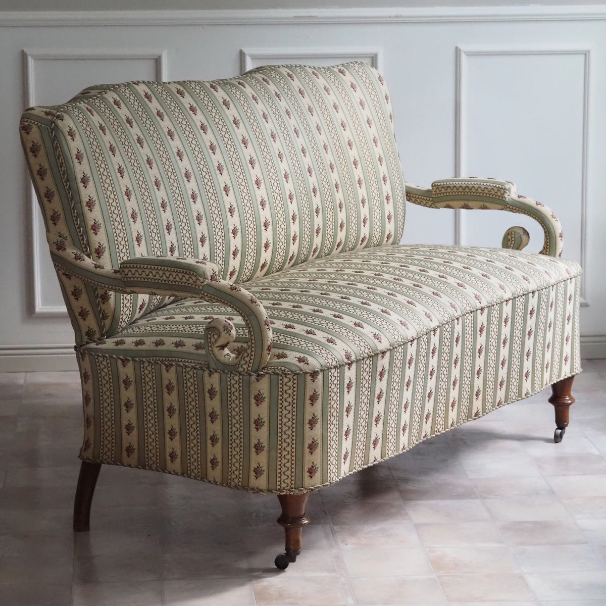 Napoleon III Sitzbank Nussbaum um 1880