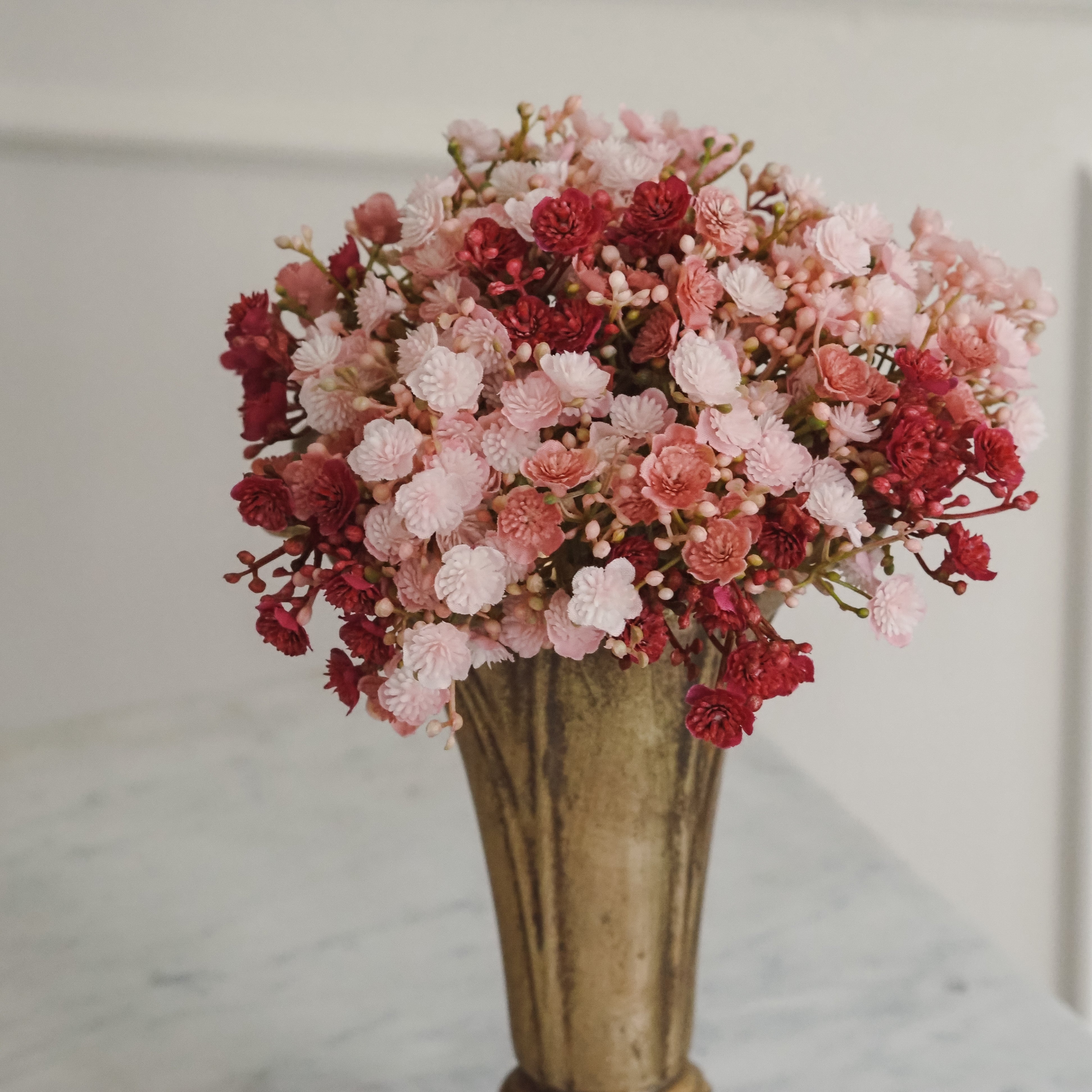 Gypsophila Blumenbund · dekoratives Floristikobjekt