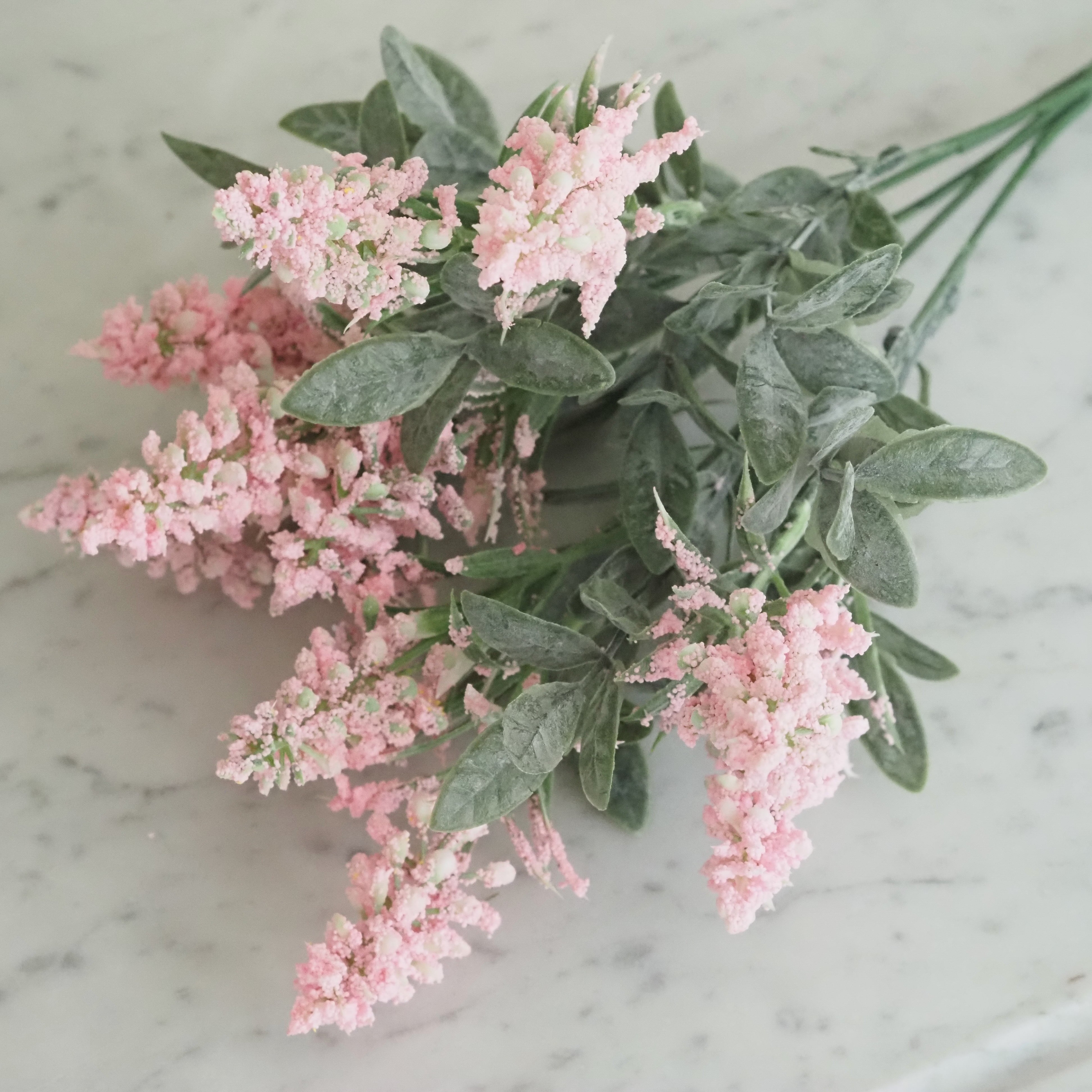 Blütenzweig rosa · florale Dekoration / Zweig