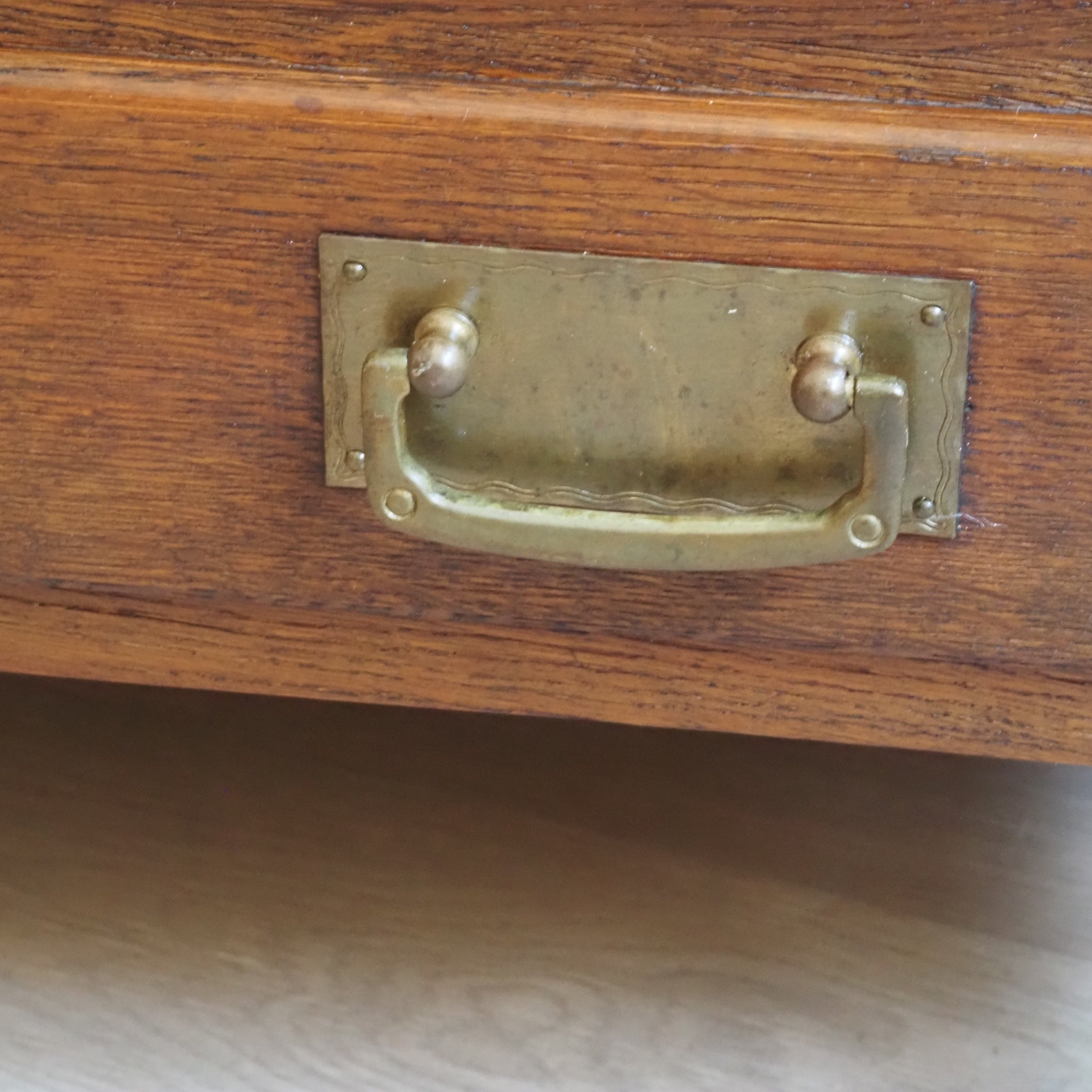 Antike Kommode mit Spiegelaufsatz um 1900 - Gründerzeit Spiegelkommode Eiche