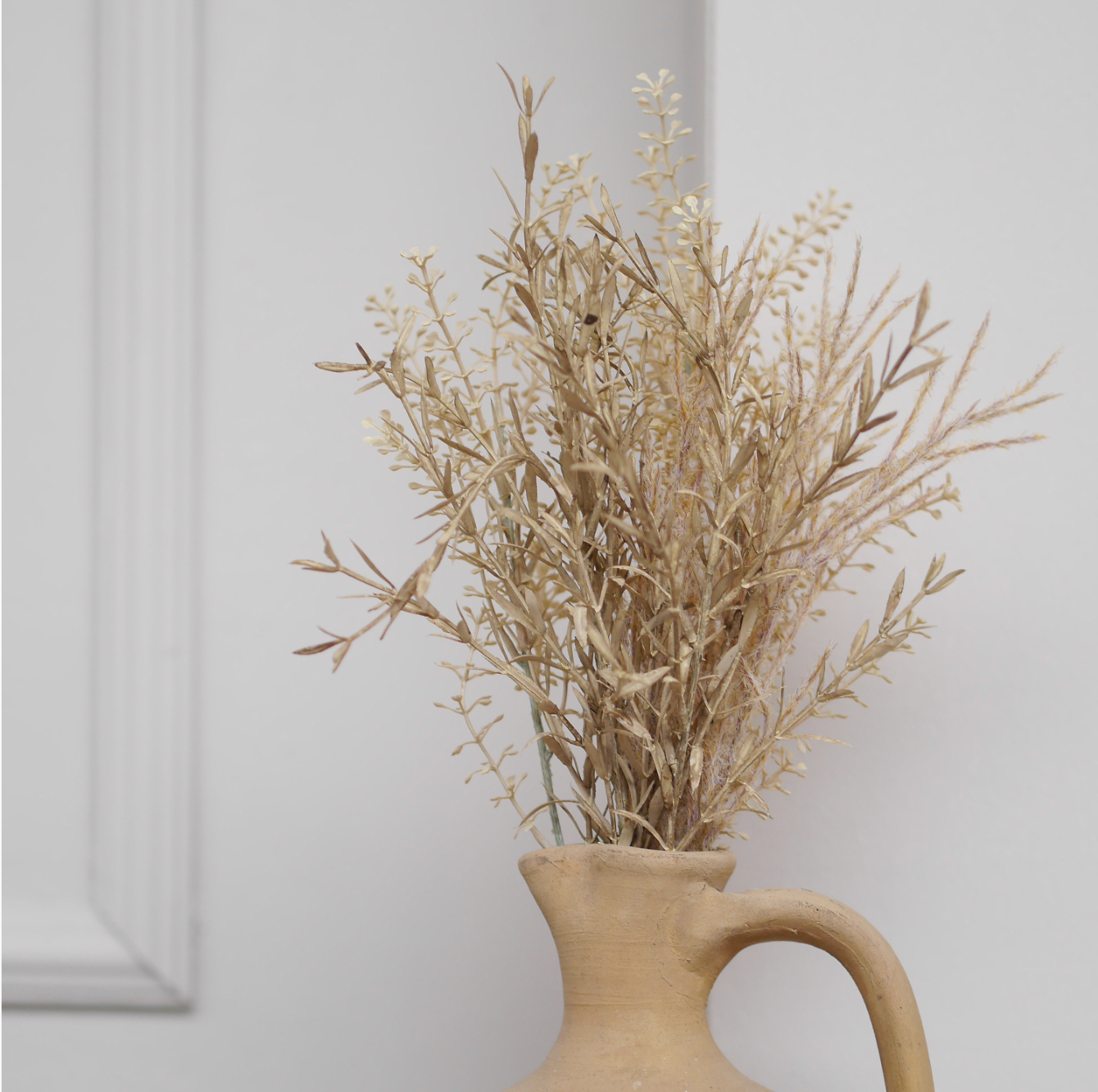Olivenzweig Kunstblume · Naturbündel in mediterraner Anmutung