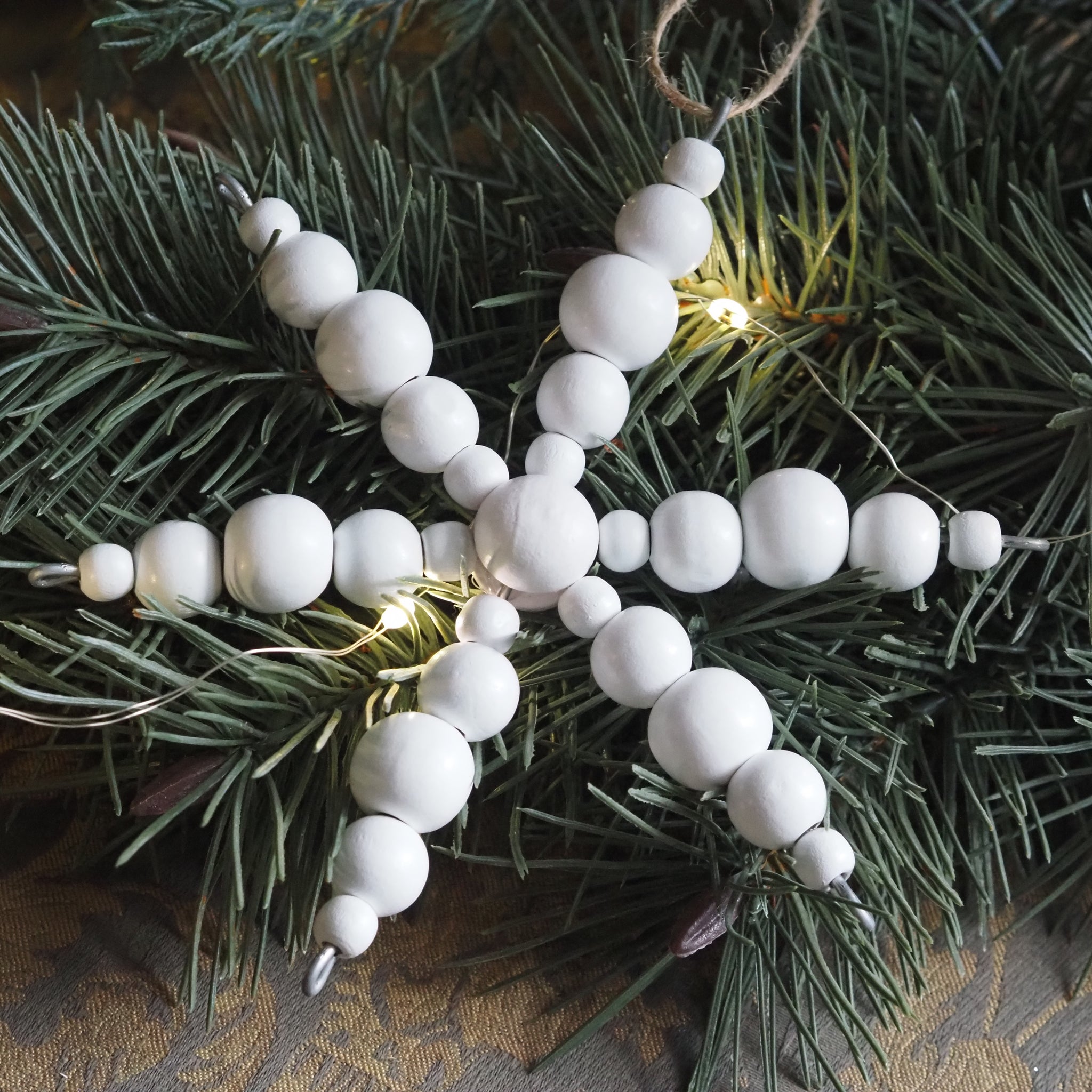 SAISON - DECOR - Holzperlen Weihnachtsstern